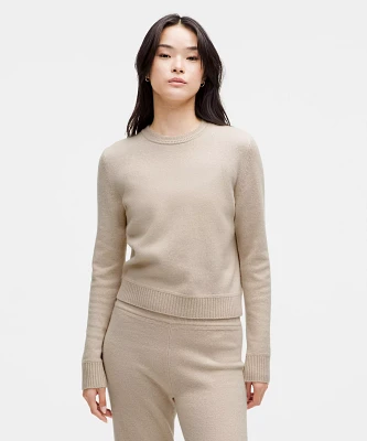 Cashmere Slim-Fit Crewneck Sweater | Women's Sweaters