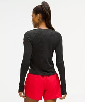 Team Canada Swiftly Tech Long-Sleeve Shirt 2.0 Waist Length *COC Logo | Women's Long Sleeve Shirts