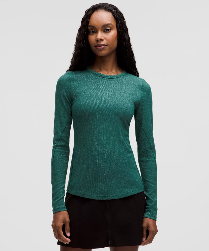 Hold Tight Long-Sleeve Shirt *Sparkle | Women's Long Sleeve Shirts