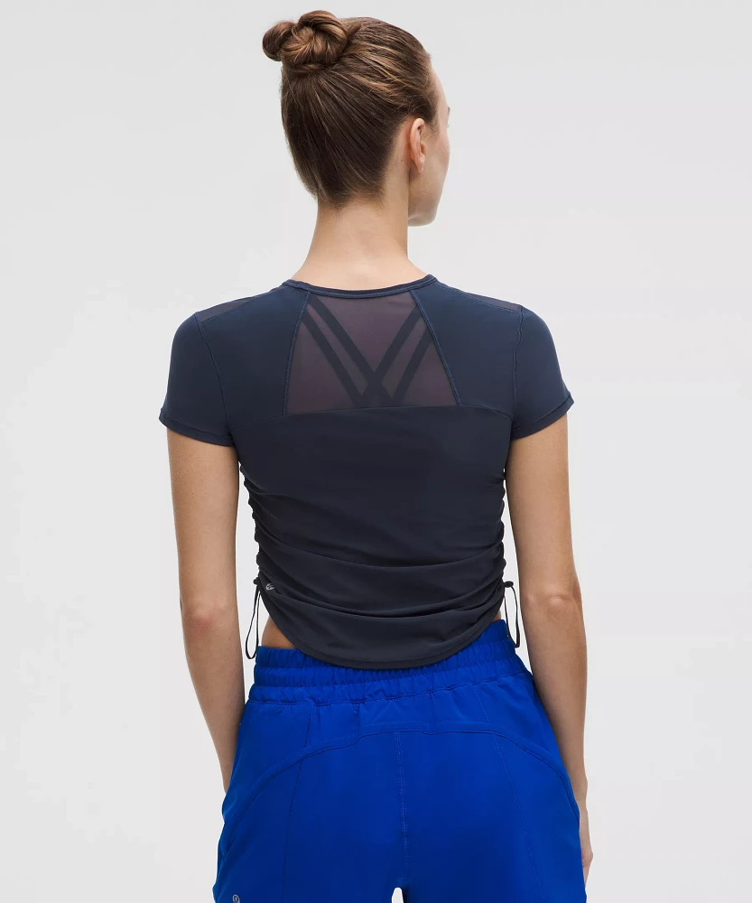 Sculpt Cinched Short-Sleeve Shirt | Women's Short Sleeve Shirts & Tee's