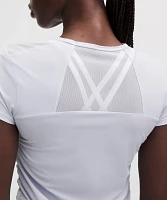 Sculpt Cinched Short-Sleeve Shirt | Women's Short Sleeve Shirts & Tee's