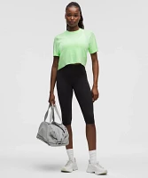 Swiftly High-Low Cropped Short-Sleeve Shirt | Women's Short Sleeve Shirts & Tee's