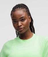 Swiftly High-Low Cropped Short-Sleeve Shirt | Women's Short Sleeve Shirts & Tee's