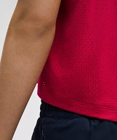 Swiftly High-Low Cropped Short-Sleeve Shirt | Women's Short Sleeve Shirts & Tee's
