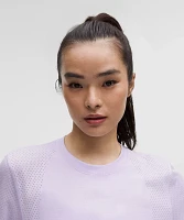Swiftly High-Low Cropped Short-Sleeve Shirt | Women's Short Sleeve Shirts & Tee's