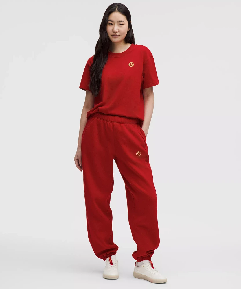 Lunar New Year Relaxed-Fit Cotton Jersey T-Shirt | Women's Short Sleeve Shirts & Tee's