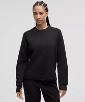 Waffle-Knit Crewneck Long-Sleeve Shirt | Women's Long Sleeve Shirts