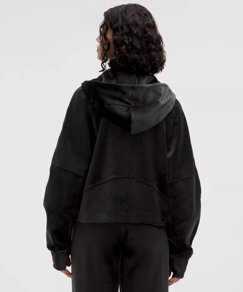 Scuba Oversized Full-Zip Hoodie *Velvet | Women's Hoodies & Sweatshirts