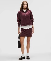 Scuba Oversized Funnel-Neck Half Zip *Velvet | Women's Hoodies & Sweatshirts