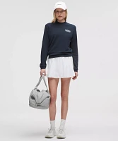 Cotton French Terry Crewneck Pullover *Tennis Club | Women's Sweaters