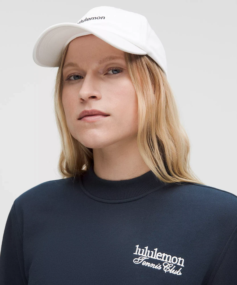 Cotton French Terry Crewneck Pullover *Tennis Club | Women's Hoodies & Sweatshirts