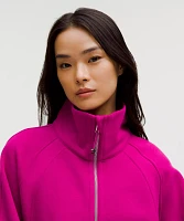 Scuba Oversized Funnel-Neck Half Zip *Long | Women's Hoodies & Sweatshirts