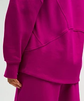 Scuba Oversized Funnel-Neck Half Zip *Long | Women's Hoodies & Sweatshirts