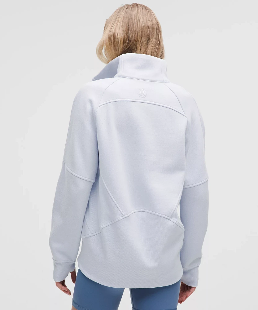 Scuba Oversized Funnel-Neck Half Zip *Long | Women's Hoodies & Sweatshirts