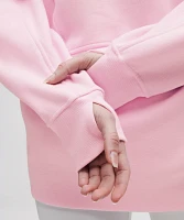 Scuba Oversized Funnel-Neck Half Zip *Long | Women's Hoodies & Sweatshirts