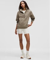 Scuba Oversized Funnel-Neck Half Zip *Long | Women's Hoodies & Sweatshirts