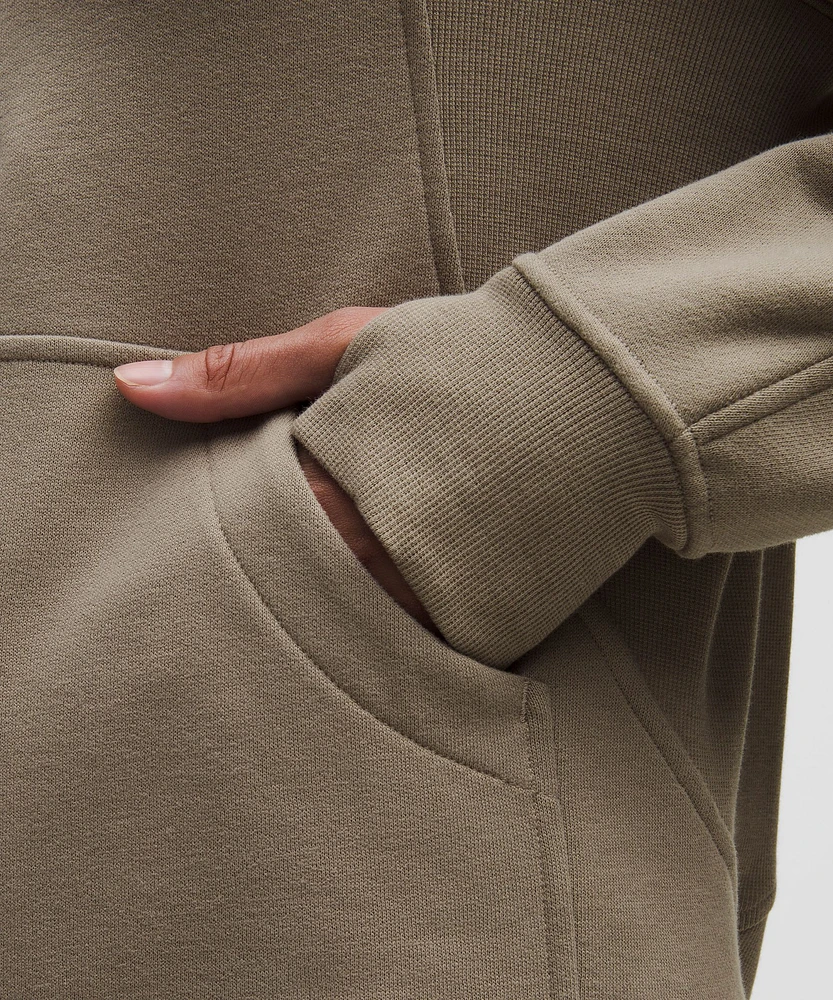 Scuba Oversized Funnel-Neck Half Zip *Long | Women's Hoodies & Sweatshirts