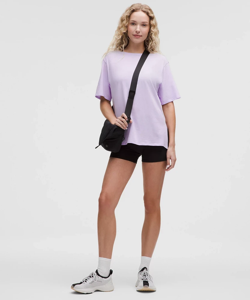 Relaxed-Fit Boatneck T-Shirt | Women's Short Sleeve Shirts & Tee's