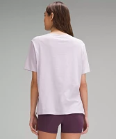Relaxed-Fit Boatneck T-Shirt | Women's Short Sleeve Shirts & Tee's