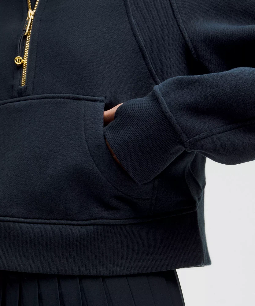 Scuba Oversized Funnel-Neck Half Zip | Women's Hoodies & Sweatshirts