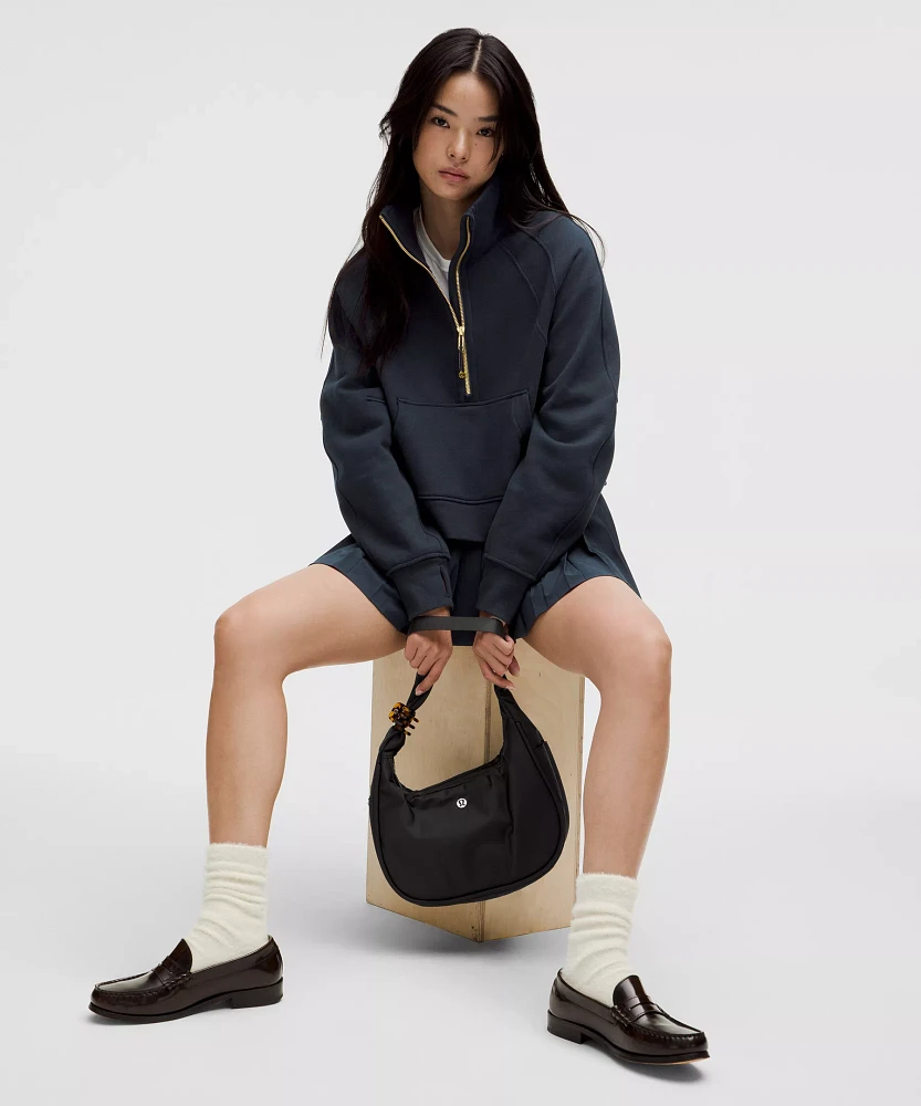 Scuba Oversized Funnel-Neck Half Zip | Women's Hoodies & Sweatshirts