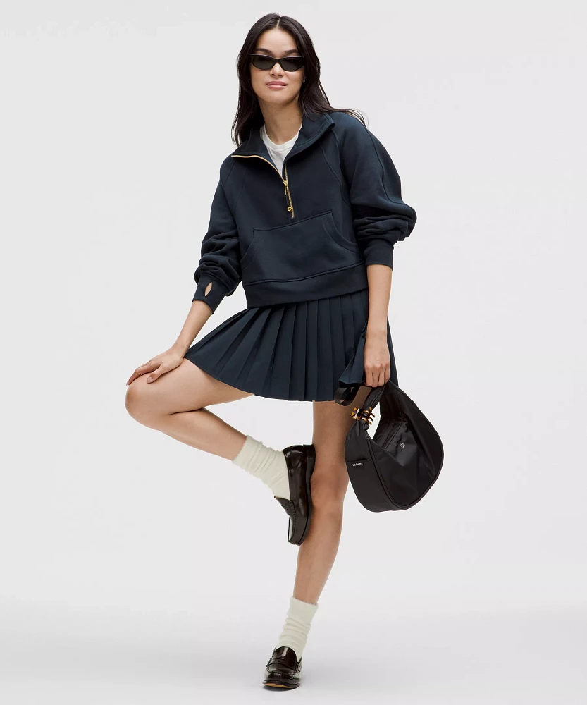 Scuba Oversized Funnel-Neck Half Zip | Women's Hoodies & Sweatshirts
