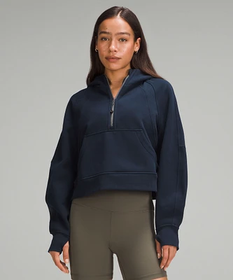 Scuba Oversized Half-Zip Hoodie | Women's Hoodies & Sweatshirts