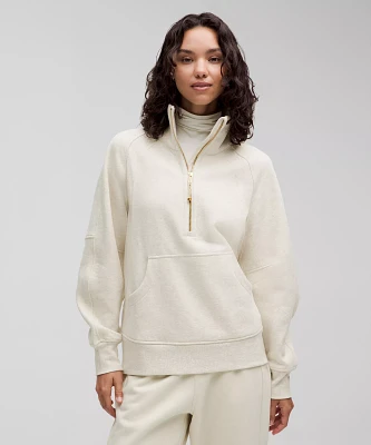 Scuba Oversized Funnel-Neck Half Zip *Long | Women's Hoodies & Sweatshirts