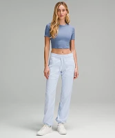 Hold Tight Straight Hem Cropped T-Shirt | Women's Short Sleeve Shirts & Tee's