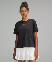Relaxed-Fit Cotton Jersey T-Shirt *Wordmark | Women's Short Sleeve Shirts & Tee's
