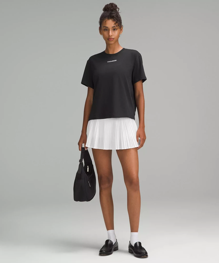 Relaxed-Fit Cotton Jersey T-Shirt *Wordmark | Women's Short Sleeve Shirts & Tee's
