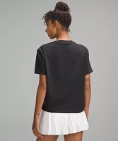 Relaxed-Fit Cotton Jersey T-Shirt *Wordmark | Women's Short Sleeve Shirts & Tee's
