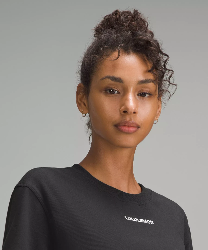 Relaxed-Fit Cotton Jersey T-Shirt *Wordmark | Women's Short Sleeve Shirts & Tee's
