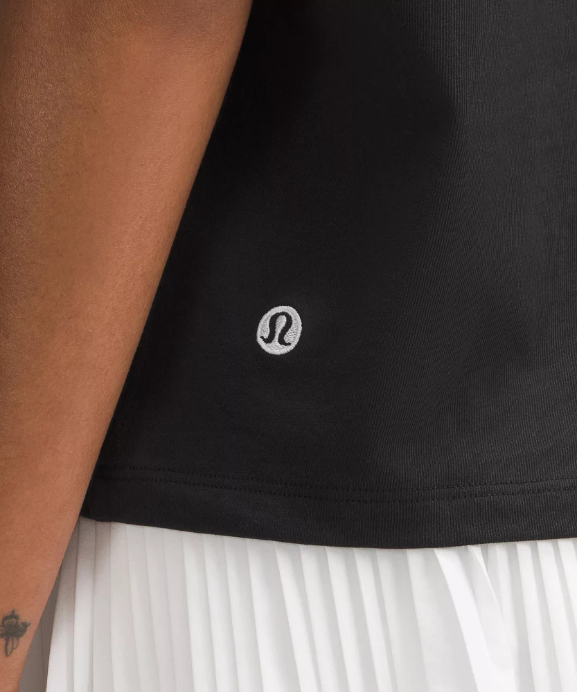 Relaxed-Fit Cotton Jersey T-Shirt *Wordmark | Women's Short Sleeve Shirts & Tee's
