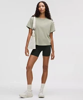 Relaxed-Fit Cotton Jersey T-Shirt *Wordmark | Women's Short Sleeve Shirts & Tee's