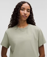 Relaxed-Fit Cotton Jersey T-Shirt *Wordmark | Women's Short Sleeve Shirts & Tee's
