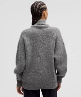 Alpaca Wool-Blend Funnel-Neck Sweater | Women's Sweaters