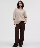 Alpaca Wool-Blend Funnel-Neck Sweater | Women's Sweaters