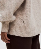 Alpaca Wool-Blend Funnel-Neck Sweater | Women's Sweaters