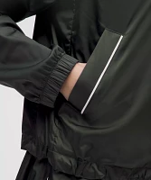 Stretch Satin Nylon Jacket | Women's Coats & Jackets