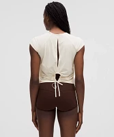 Cinch-Back Short-Sleeve Shirt | Women's Short Sleeve Shirts & Tee's