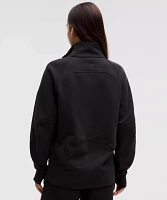 Scuba Oversized Funnel-Neck Full Zip | Women's Hoodies & Sweatshirts