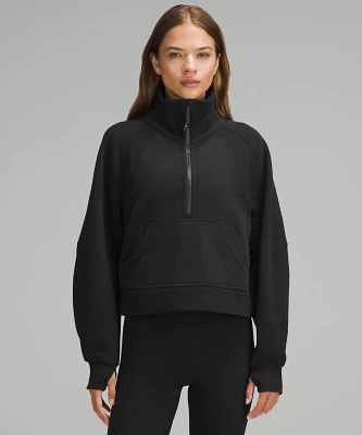 Scuba Oversized Funnel-Neck Half Zip | Women's Hoodies & Sweatshirts