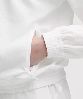 Adapted State Perforated Track Jacket | Women's Coats & Jackets