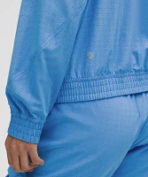 Adapted State Perforated Track Jacket | Women's Coats & Jackets