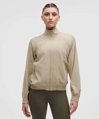 Adapted State Perforated Track Jacket | Women's Coats & Jackets