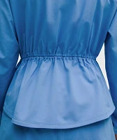 UV-Protective Cinch-Waist Running Jacket | Women's Coats & Jackets