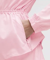 UV-Protective Cinch-Waist Running Jacket | Women's Coats & Jackets