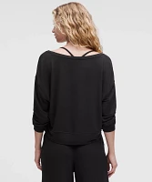 BeCalm Scoop-Neck Pullover | Women's Long Sleeve Shirts