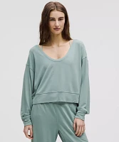 BeCalm Scoop-Neck Pullover | Women's Long Sleeve Shirts